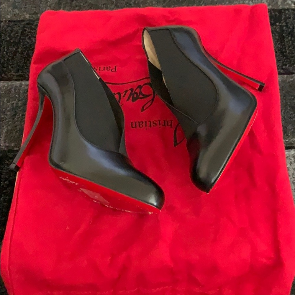 Christian Louboutin Black Booties - Picture 2 of 4